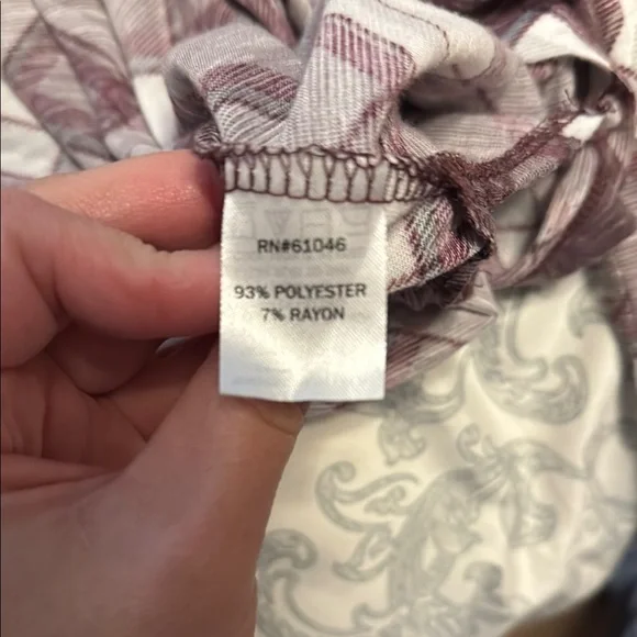 Vanity- Plaid Button Down Shirt - Burgundy and White - Picture 4 of 4